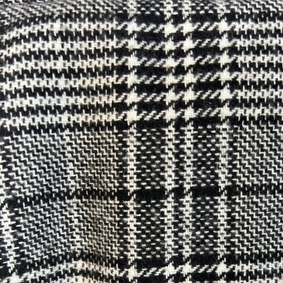 A New Day Women’s Black & White Plaid Puffer Jacket – Size M, Warm & Stylish - Picture 4 of 5
